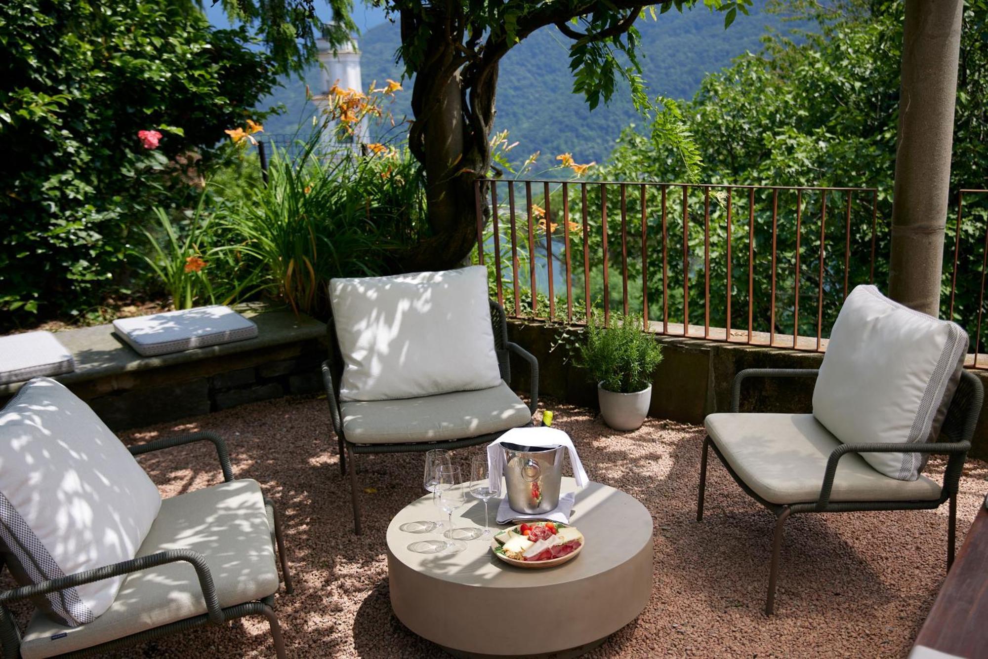 Hotel Relais Castello Di Morcote Exteriér fotografie